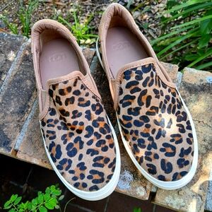 UGG calfskin loafers